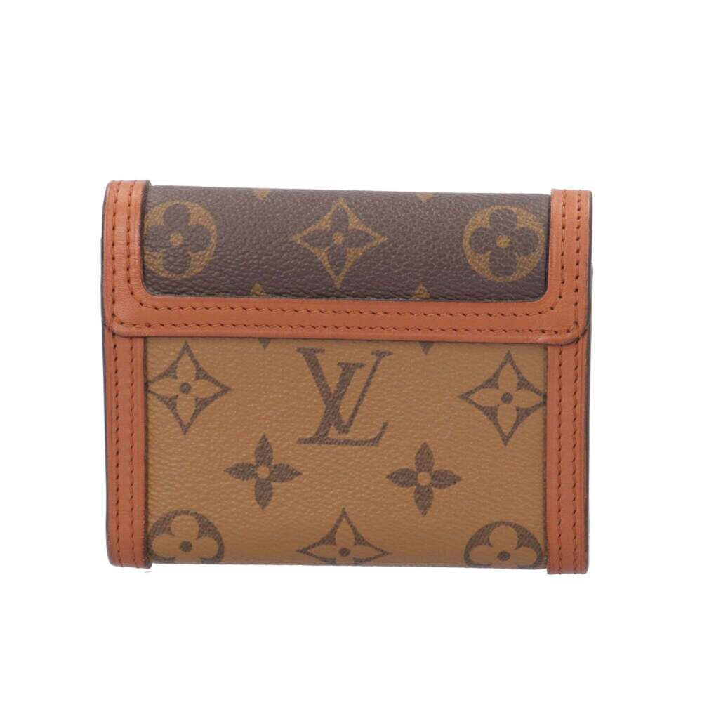 LOUIS VUITTON Brown Monogram Canvas Dauphine Wallet - Picture 2 of 9